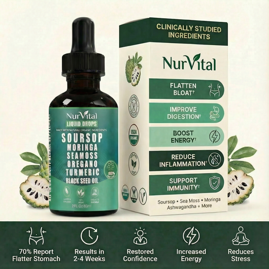 NurVital 10 in 1 Soursop Bitters Liquid Drop