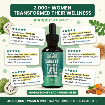 NurVital 10 in 1 Soursop Bitters Liquid Drop